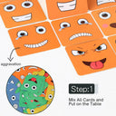 Kids Expression Puzzle Building Blocks Toy: Enhance Cognitive Skills & Logic  ourlum.com   