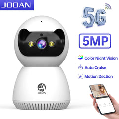 5MP AI Smart IP Security Camera with Night Vision & Motion Detection