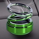 Solar Car Air Freshener Aromatherapy 360 Degree Rotation Accessory