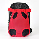 Breathable Mesh Dog Carrier Backpack for Outdoor Use