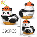 Cute Panda Micro Building Blocks: Creative DIY Animal City Toy  ourlum.com 19 no box  