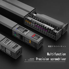 46-Piece Precision Screwdriver Set for Electronics Repair: Magnetic Bits & Non-Slip Handle