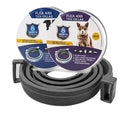 Adjustable Flea & Tick Prevention Pet Collar for Dogs & Cats  ourlum.com black box 1pc 38cm for cats 1pc 