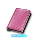 RFID Slim Leather Wallet: Stylish Card Holder with Protection