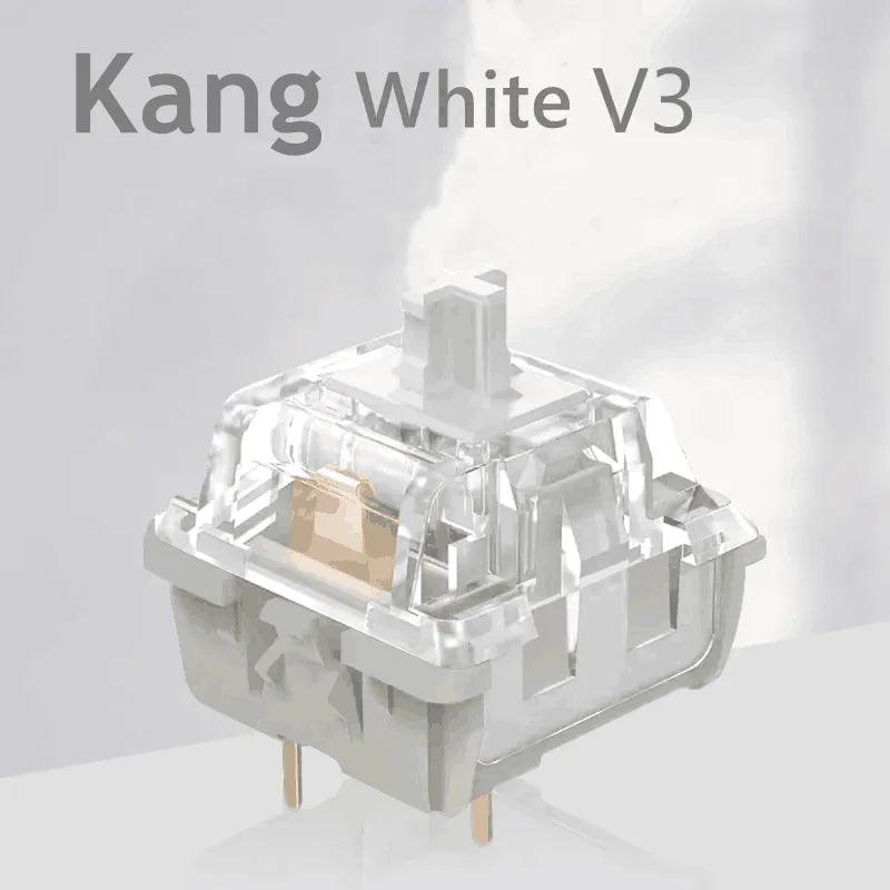 GGBOY Kang White V3 Keyboard: Smooth Linear Switch for Gaming  ourlum.com   