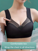 Wireless Seamless Push-Up Sports Bra for Women Lingerie