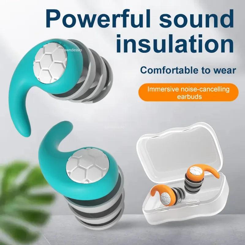 Ultimate Sleep Earplug: Peaceful Ear Protection & Noise Reduction  ourlum.com   