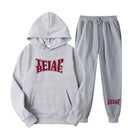 Fashion Print Men's Hoodie Set Comfortable Oversized Style