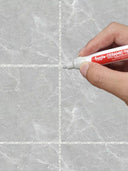 Tile Gap Color Repair Pen: Waterproof Bathroom Solution  ourlum.com Silver  