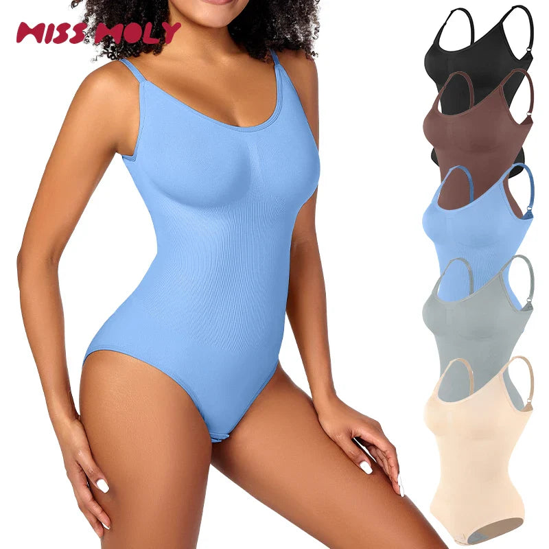 Seamless Tummy Control Bodysuit Shapewear for Women - Butt Lifter & Waist Trainer