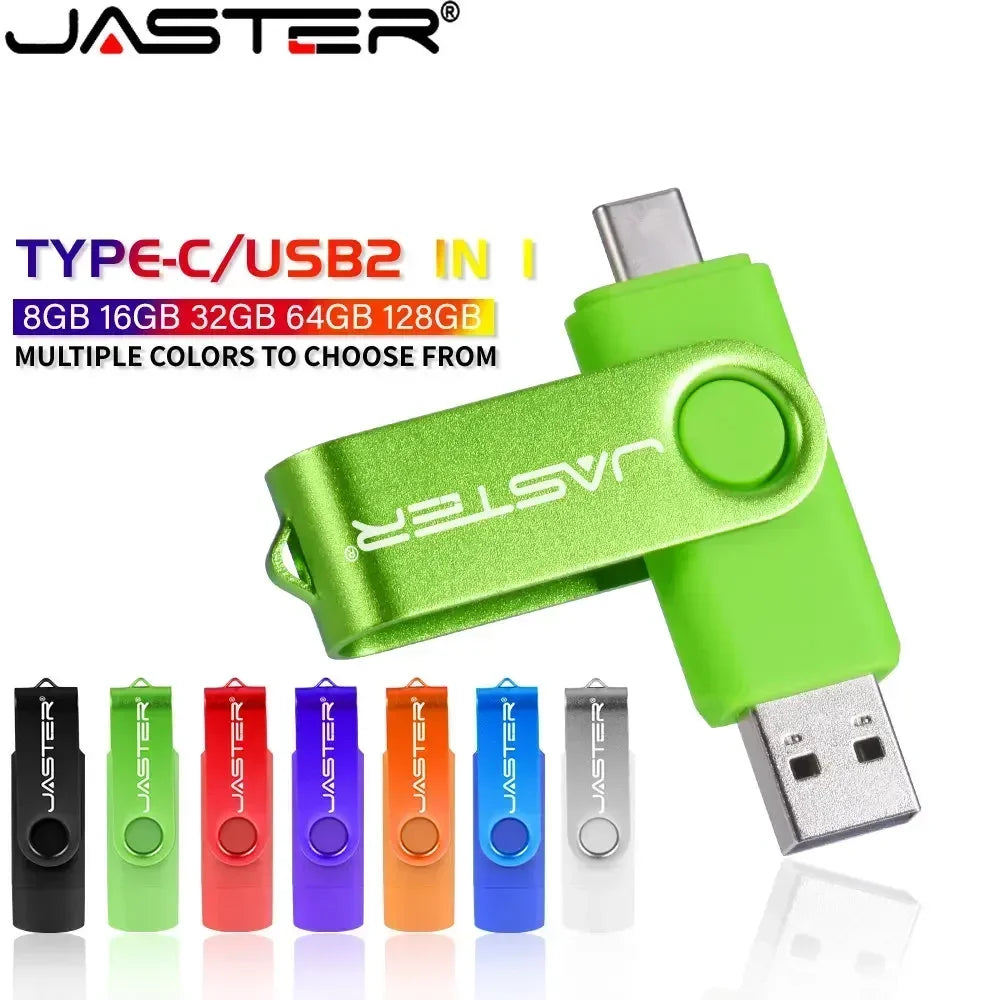 JASTER TYPE-C USB Flash Drive: High-Speed Pen Drive for Business  ourlum.com   