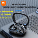 144 Languages Real Time Translator Earbuds Wireless BT Noise Cancelling IPX6