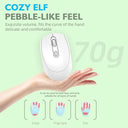 Wireless Rechargeable Bluetooth Optical Mouse for Laptop