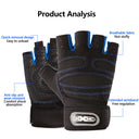 Breathable Cycling Gloves MTB Road Bike Half Finger Fitness Gear