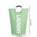 Roller Dirty Clothes Basket Clothes Storage Bag Foldable