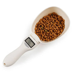 Pet Food Scale LCD Electronic Precision Weighing Tool Dog Cat Feeding Food Measuring Spoon Digital Display Kitchen Scale