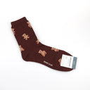 Charming Cartoon Bear Socks - Trendy Comfort for Men