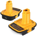 DeWalt & Milwaukee Battery Adapter with USB for 18V Tools