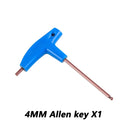 TOOPRE MTB Road Bicycle Allen Key T-Type Tool Set Wrench