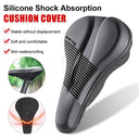 Premium Gel Padded Bike Seat Cover Waterproof Cushion Comfort