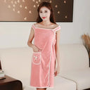 Womens Bath Towels Girls Wearable 140*85Cm Fast Drying Towel