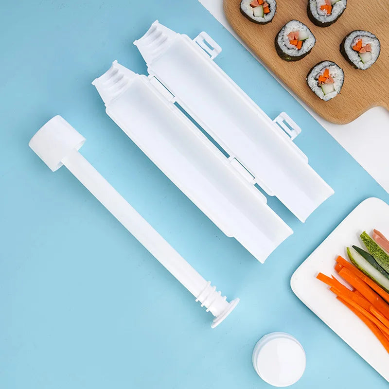 Quick Sushi Maker DIY Roller Rice Mold Meat Vegetable Rolling Mold Sushi Device Making Machine Bento Kitchen Gadgets