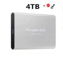 Xiaomi High-speed Portable External Hard Drive: Efficient Data Transfer Work & Study  ourlum.com Silver 4TB  