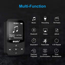 RUIZU X52 Bluetooth MP3 Player with FM & Hi-Fi Sound