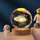 Cosmic 3D Crystal Ball LED Night Light Magical Home Décor