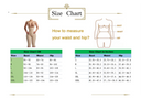 Colombian Mid-length Shapewear with Crotch Zipper & Removable Straps for Women