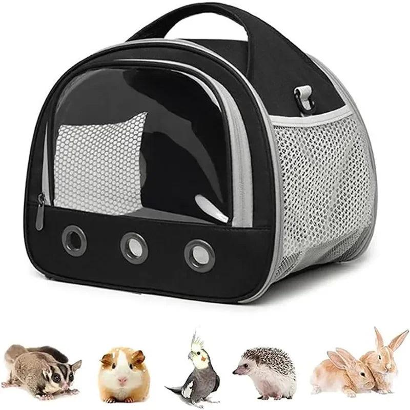 Portable Small Animal Carrier Bag: Breathable & Compact Pet Transport Solution  ourlum.com   