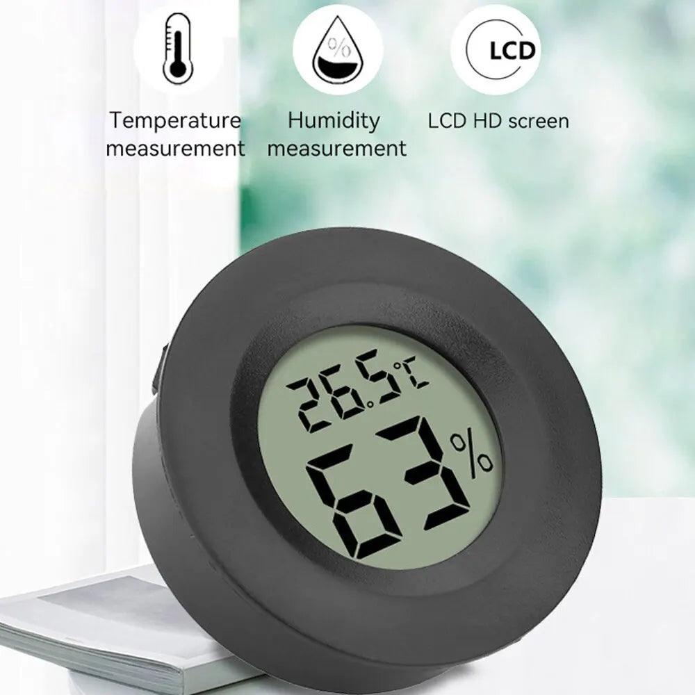 Mini Hygrometer Thermometer: Home Comfort Humidity Meter with LCD Display  ourlum.com   