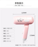 Fashion Mini Folding Hair Dryer 400w Low Power Tool for Travel