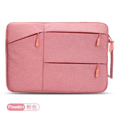 Modern Tech-Savvy Laptop Sleeve: Stylish Red Business Case for Professionals