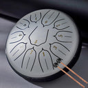 Hluru Glucophone Steel Tongue Drum 6 Inch 11 Notes D5