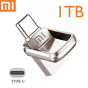  USB Flash Drive: High Speed 2TB Storage Solution  ourlum.com silvery 1 TB  