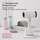 Portable Wireless Hair Dryer Travel Fast Dry Hair Lithium Battery