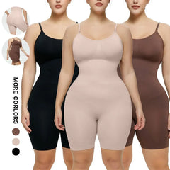 Ultimate Women's Seamless Bodysuit for Belly Control & Stylish Shaping