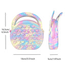 Sensory Silicone Pop Bubble Bag Lightweight Antistress Purse