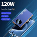 50000mAh Ultra-Slim 120W High-Speed Charging Power Bank - External Battery for Mobile Devices