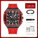 Colevkie 2024 New Barrel-Shaped Men's Mechanical Watch