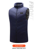 19 Areas Self Heating Vest Men's Thermal Women's USB Heated Vest