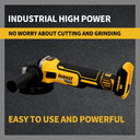 DEWALT 20V Cordless Brushless Angle Grinder Metal Cutting Tool