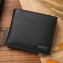 Genuine Leather Men's Wallet Stylish Coin Card Holder Purse