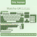 XDA Profile PBT Keycaps Upgrade Kit: Premium Quality for Mechanical Keyboards  ourlum.com Matcha-XDA-UK  