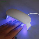 Portable Egg-Shaped UV LED Nail Dryer Fast Drying USB Charging