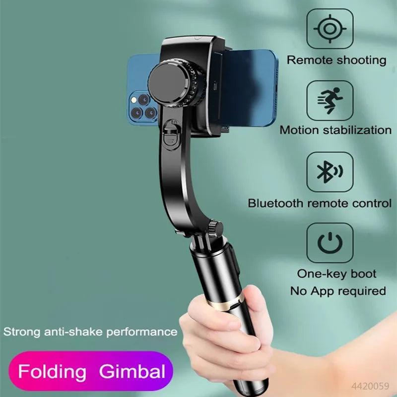 Roreta Smartphone Gimbal: Ultimate Photography Solution with Wireless Control  ourlum.com   