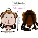 Cartoon Toddler Mini Backpack with Anti-Lost Harness Bag