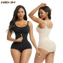 Colombian BBL Waist Trainer Bodysuit - Plus Size Shapewear & Butt Lifter