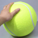 Giant Dog Tennis Ball for Interactive Chew & Play Toy